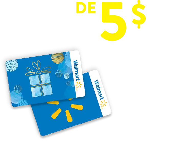 Obtenez une carte-cadeau numérique de 5 $ chez Walmart†† À l’achat de 3 produits†